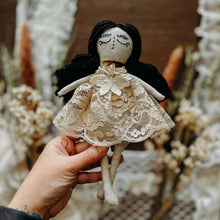 Annabel Heirloom Doll, 9 inches, wool, linen, lace