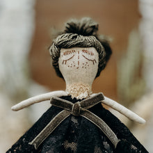 Beatrice Heirloom Doll, 9 inches, wool, linen, lace